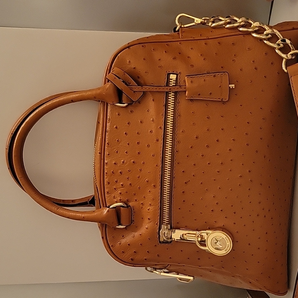 Michael Kors - Orange Ostrich